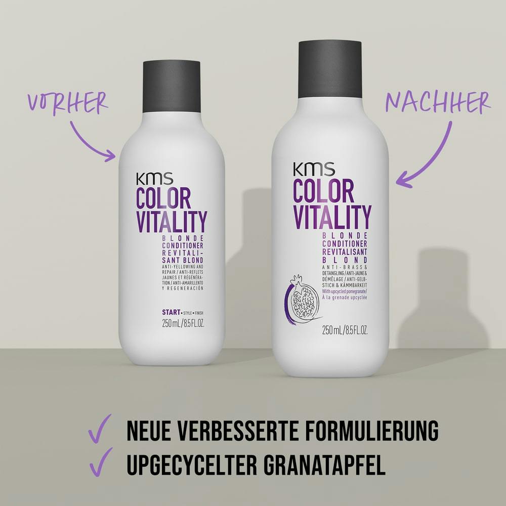 KMS COLORVITALITY Blonde Conditioner 250ml