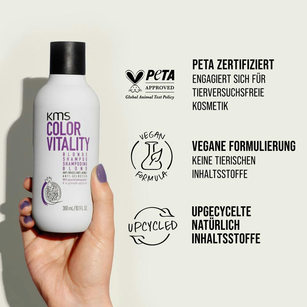 KMS COLORVITALITY Blonde Shampoo 300ml