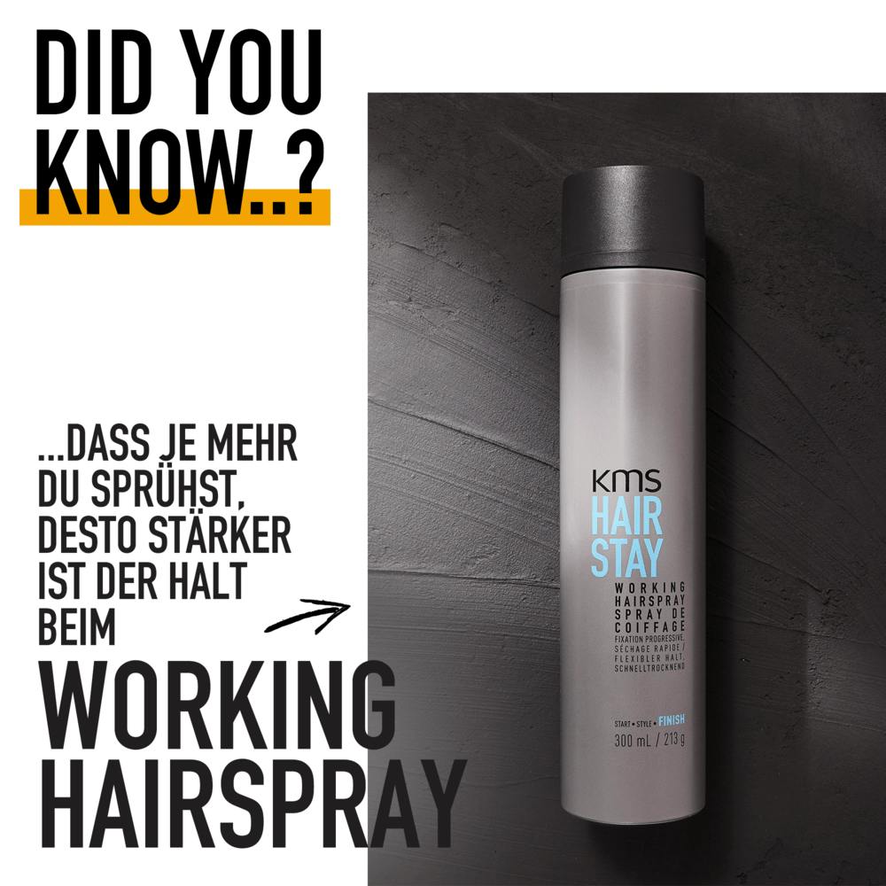 KMS HAIRSTAY Working Spray 300ml