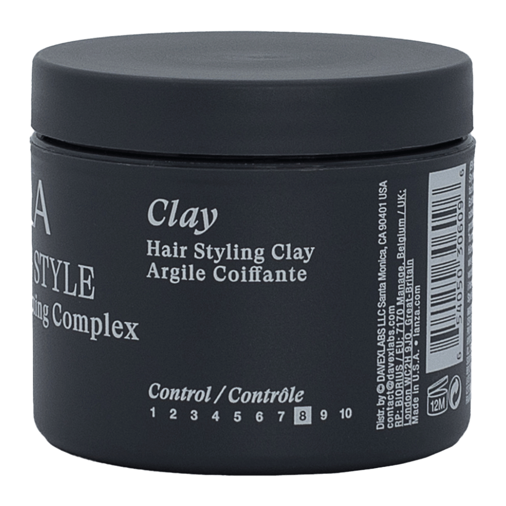 Lanza Healing Style Clay verleiht dem Haar starken Halt und ein mattes, natürliches Finish ohne zu beschweren