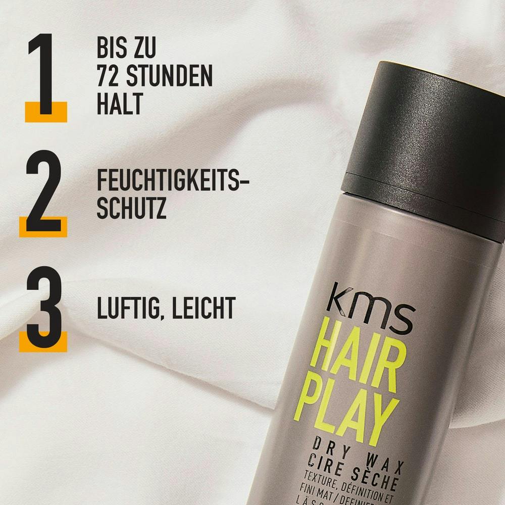 KMS HAIRPLAY Dry Wax 150ml