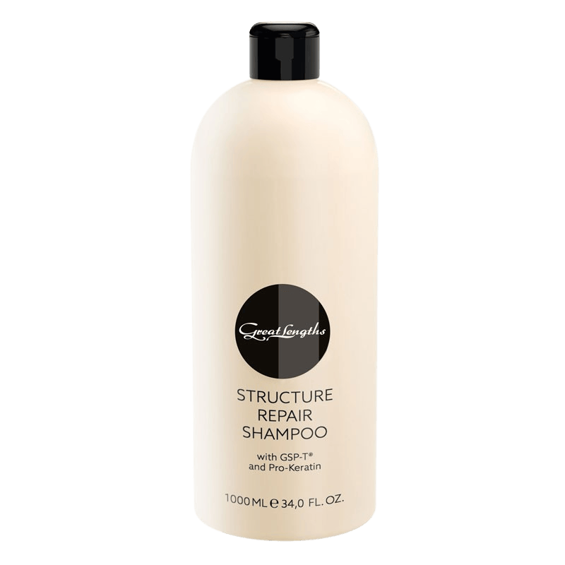Great Lengths Structure Repair Shampoo 1000ml für trockenes und strapaziertes Haar in ergiebiger Vorteilsgröße