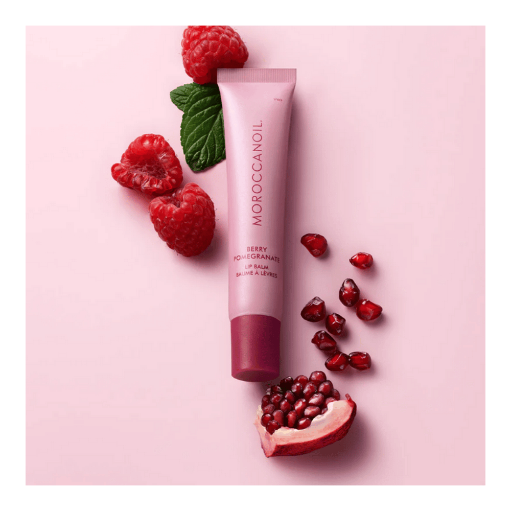 Moroccanoil Lip Balm berry pomegranate Lippenbalsam mit Arganöl für intensive Feuchtigkeit und geschmeidige Lippen
