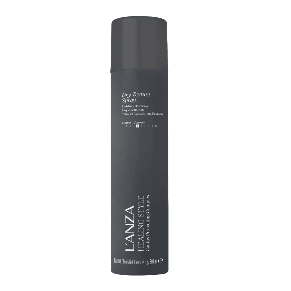 Lanza Healing Style Dry Texture Spray verleiht dem Haar Volumen, Textur und schützt vor Hitze beim Styling