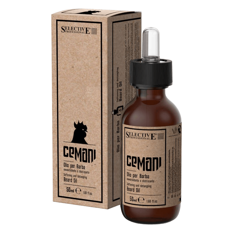Selective Cemani Beard Oil pflegt Bart und Haut, verleiht Glanz und sorgt für ein gepflegtes, maskulines Aussehen
